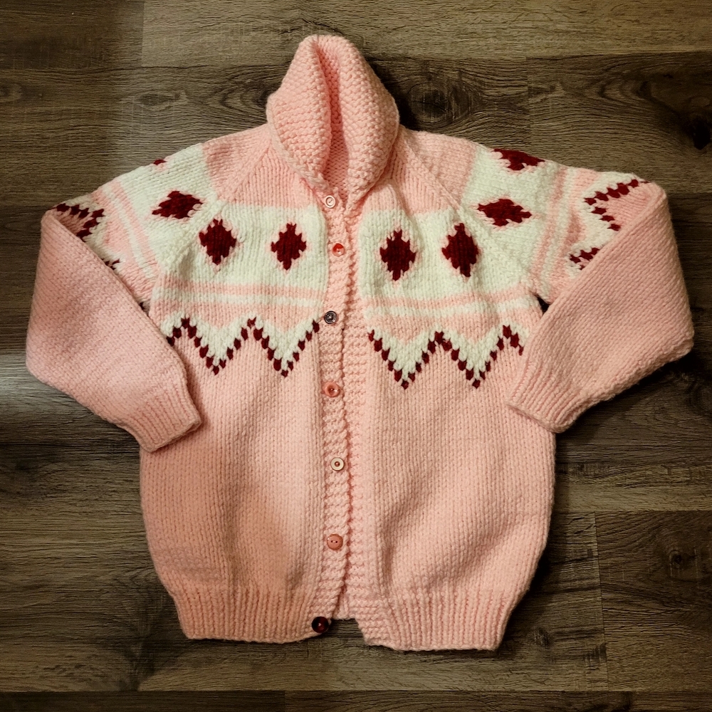 Handknit Nordic Sweater